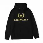 balenciaga embroidered sweater fr hoodie black gold